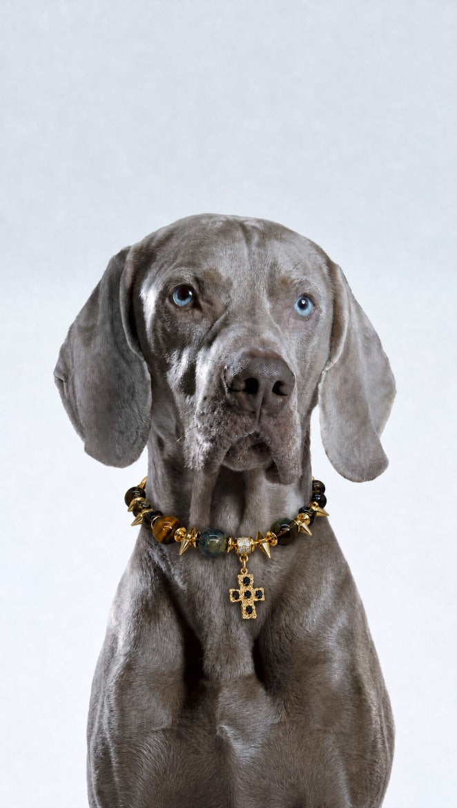 AURA BUDDY · Rock Cross Collar