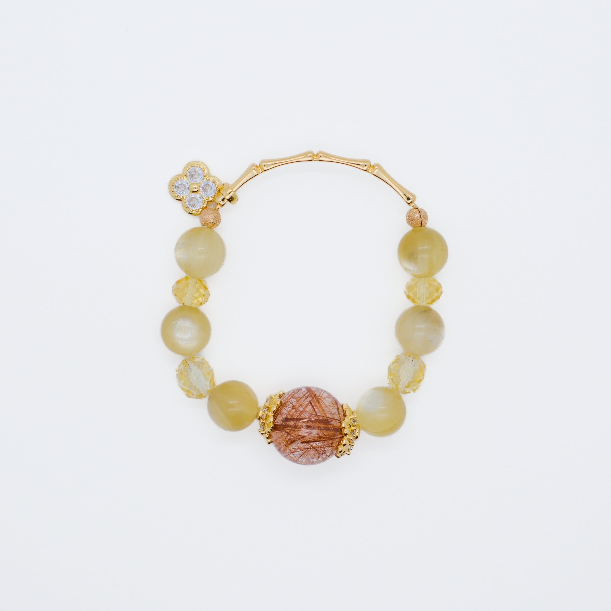 HUSH・Copper Rutilated Bracelet