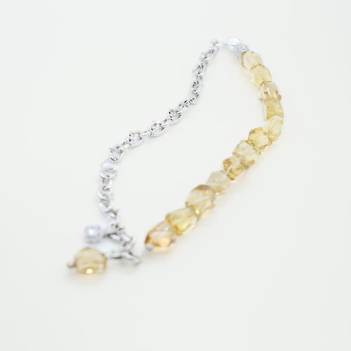 NOVA・Citrine Statement Necklace