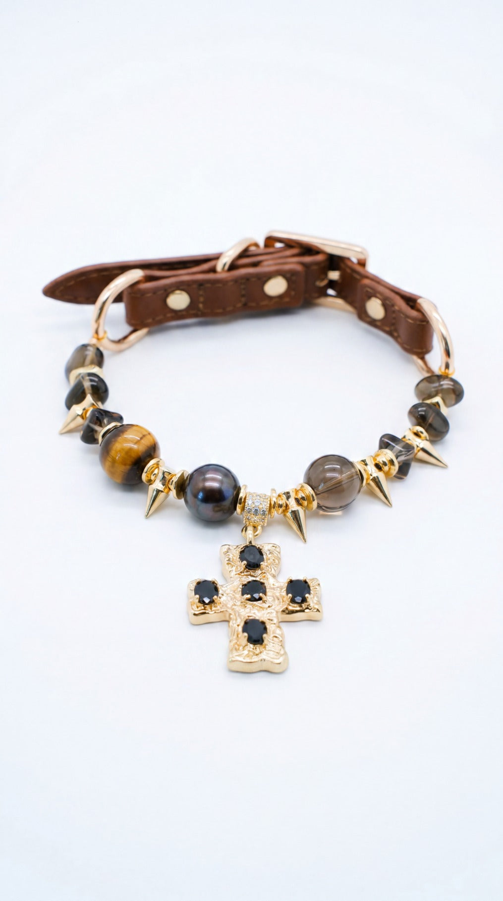 AURA BUDDY · Rock Cross Collar
