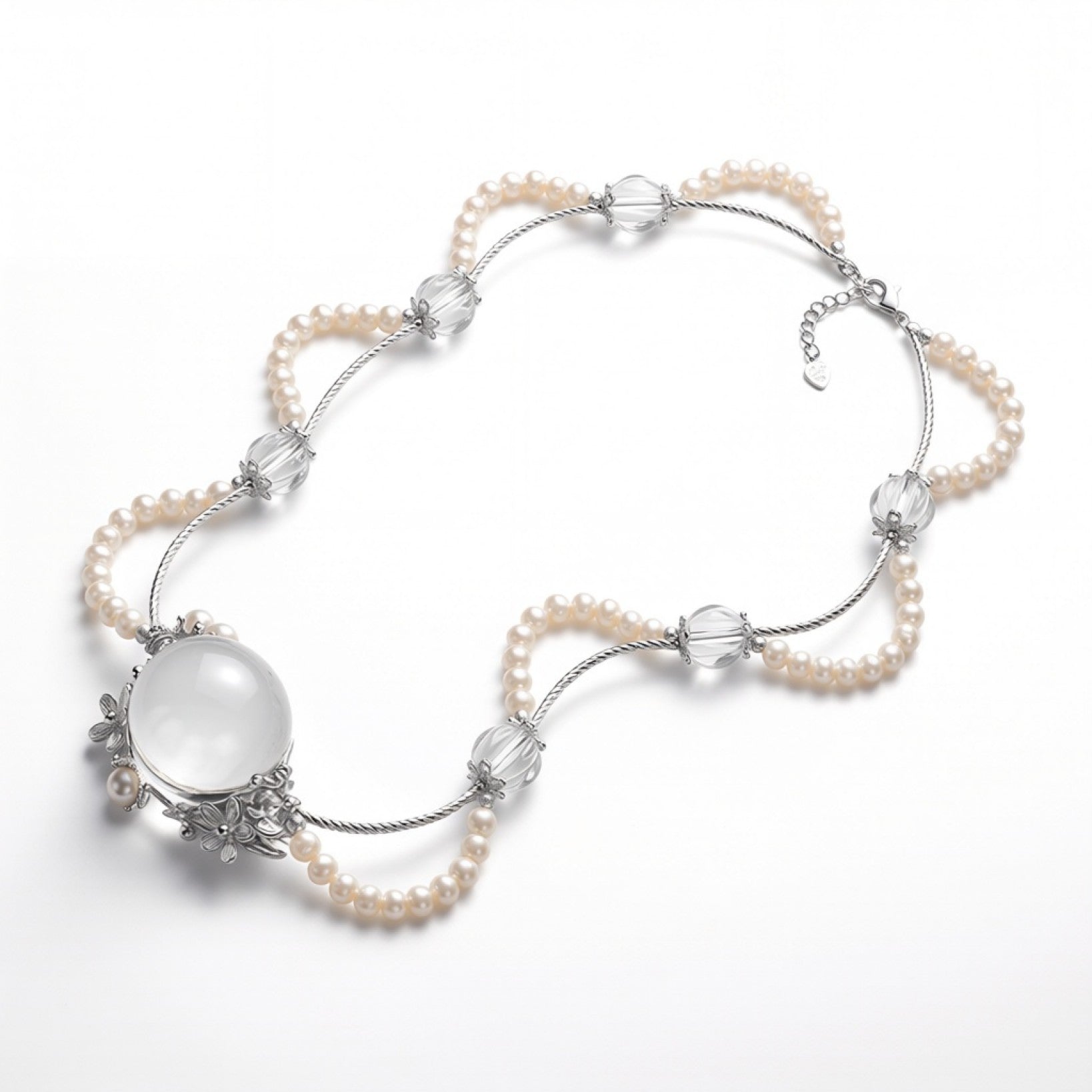 HUSH・Clear Quartz Necklace