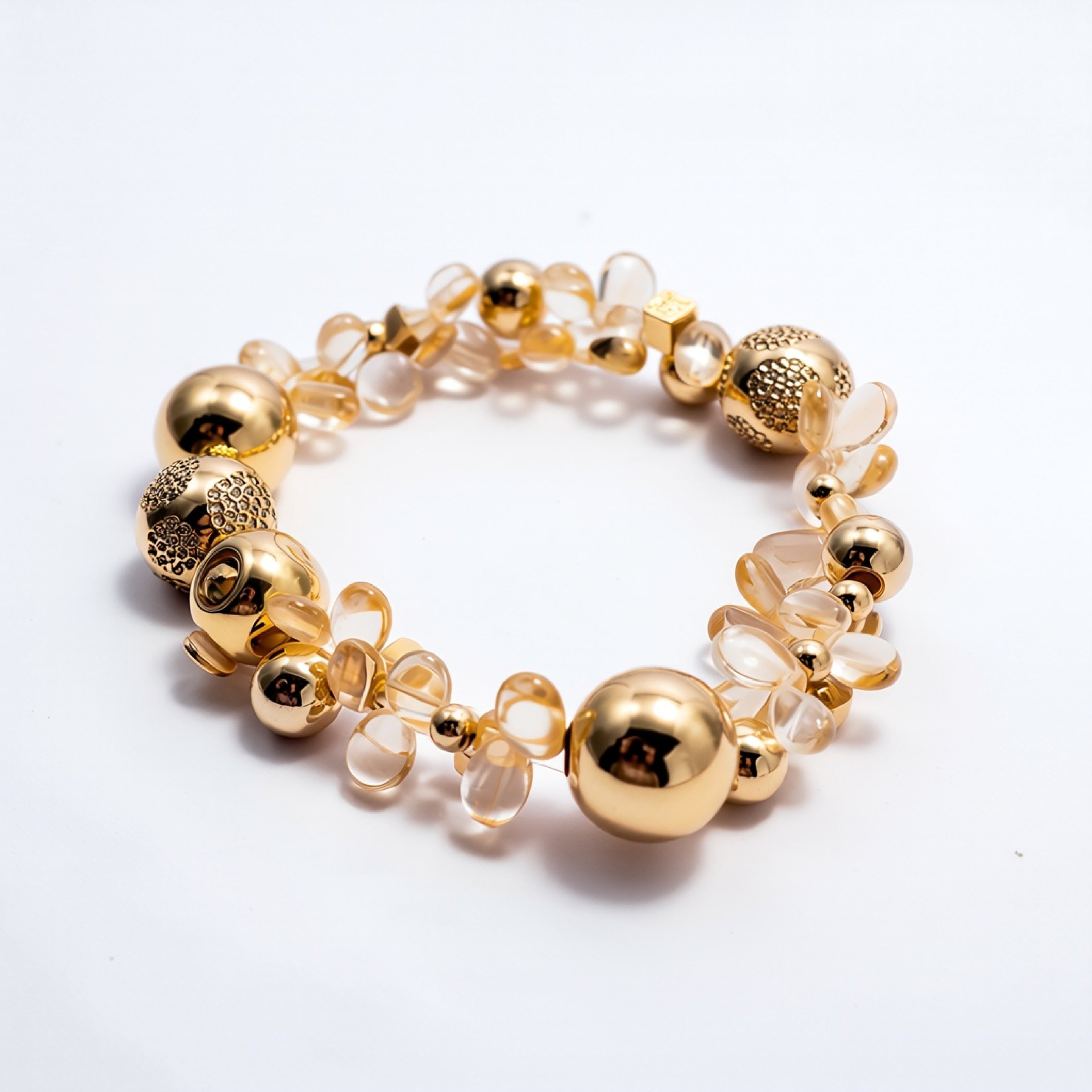 NOVA・Water-Cut Citrine Bracelet