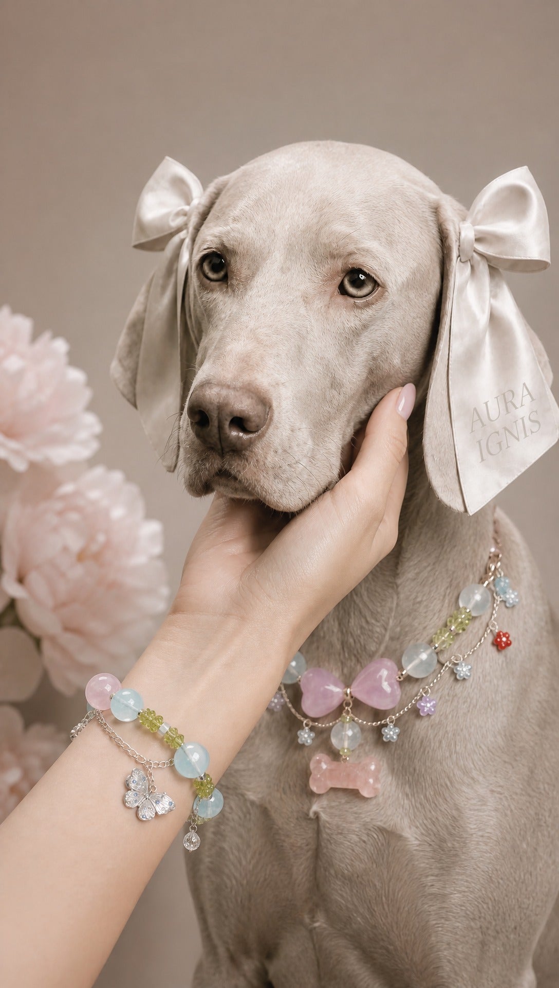 AURA BUDDY · Pastel Bloom Collar