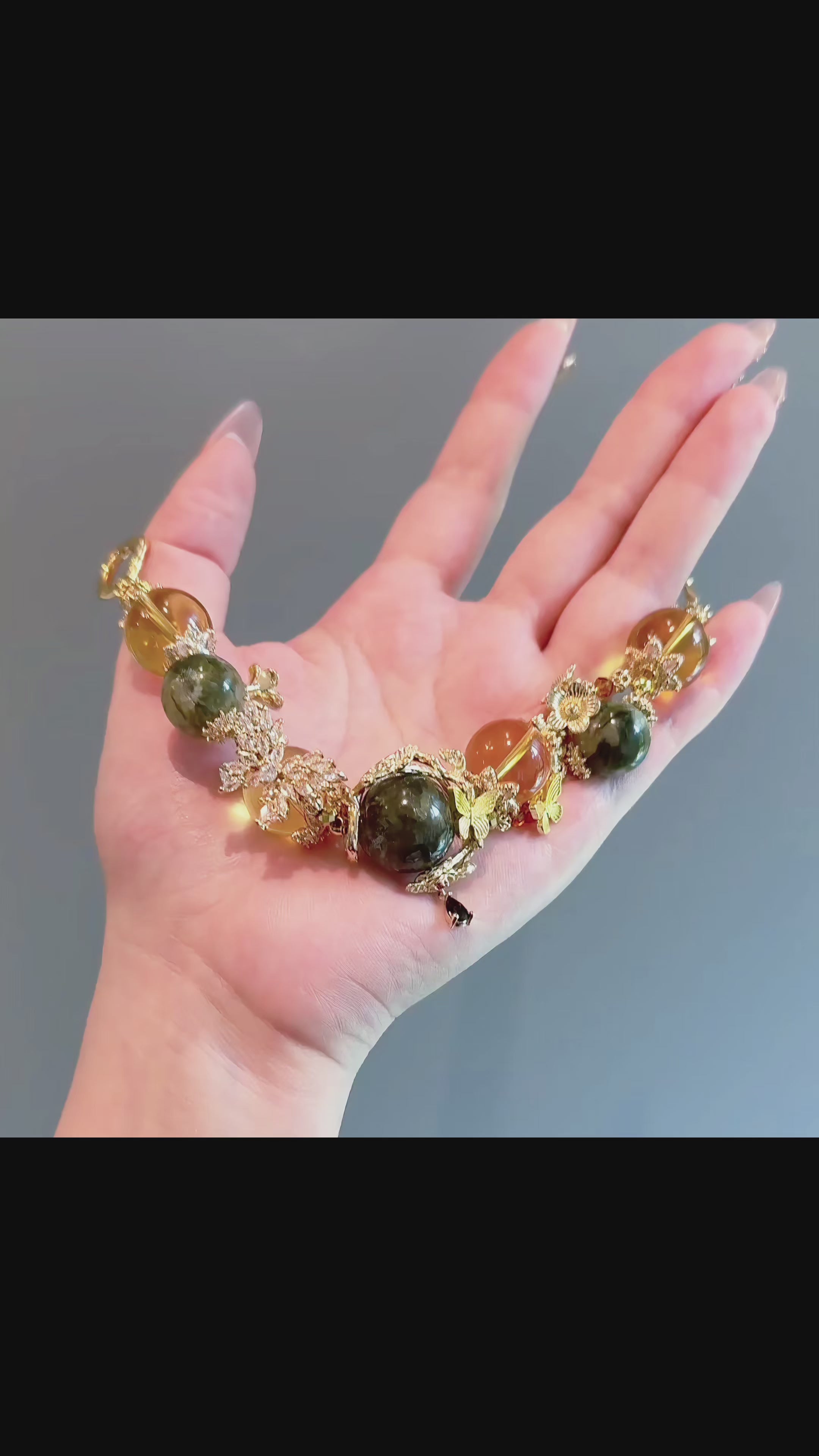 HUSH・Citrine Dragon Bracelet